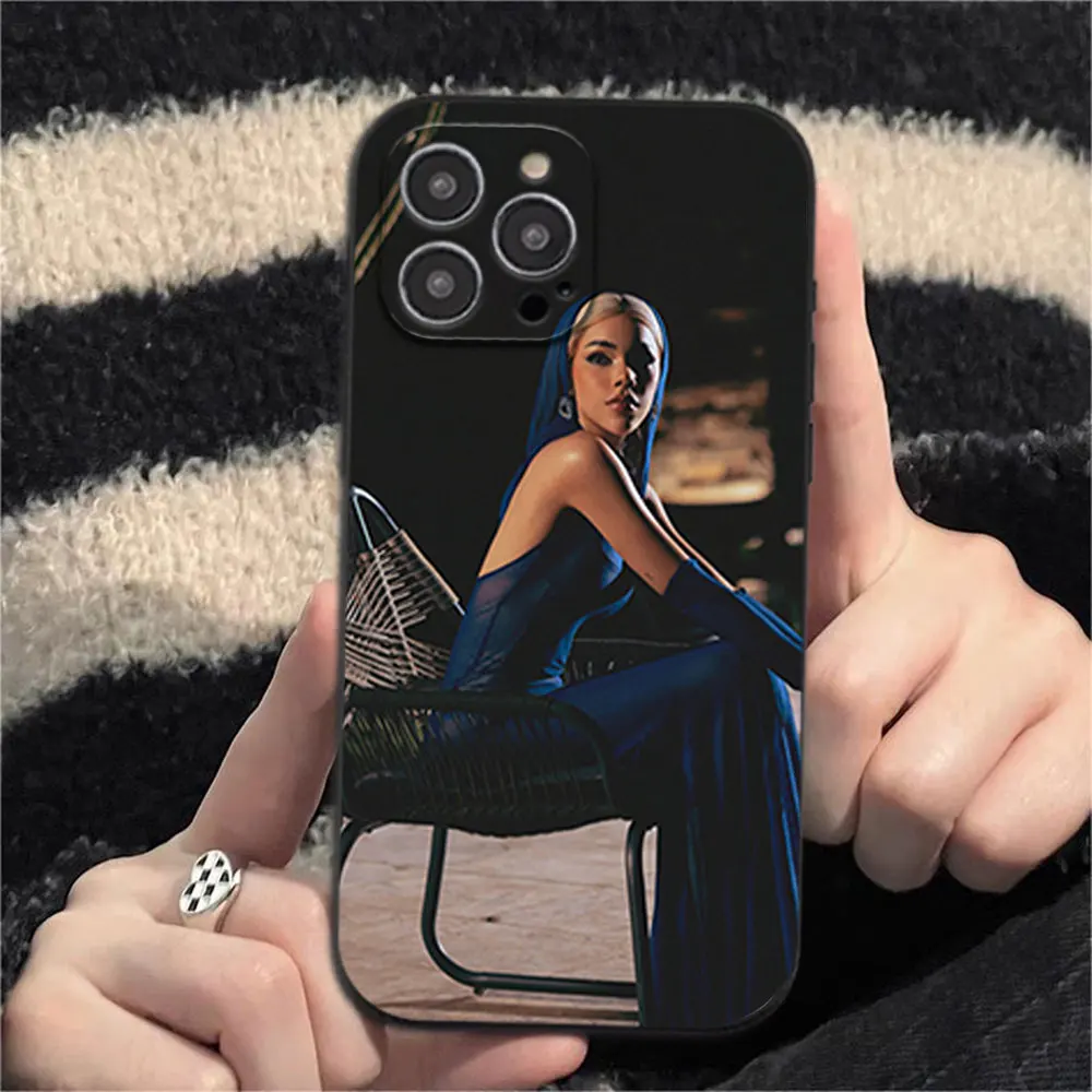 Singer Kenia OS Steve Aoki Replay Phone Case for iPhone 12 11 13 14 15 16 Max Pro Plus Black Soft Silicone shell image 6