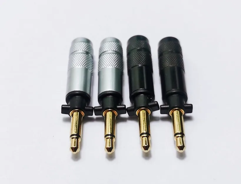 

Hifi 3.5MM Mono Plug For Final Pandora SONOROUS VIII 6/8/10 D8000PRO IV VI Earphone Headphone Gold Plated Connector 6.2MM Hole