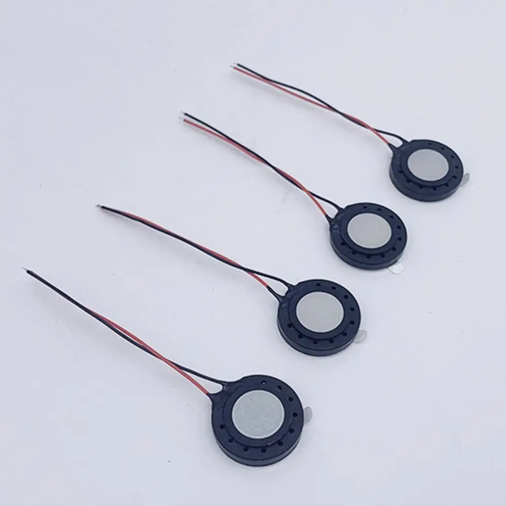 8ohm Round 8 Ohm 1W Speaker 15MM/18MM/20MM Terminal Small Loudspeaker Audio Connector Round High-quality