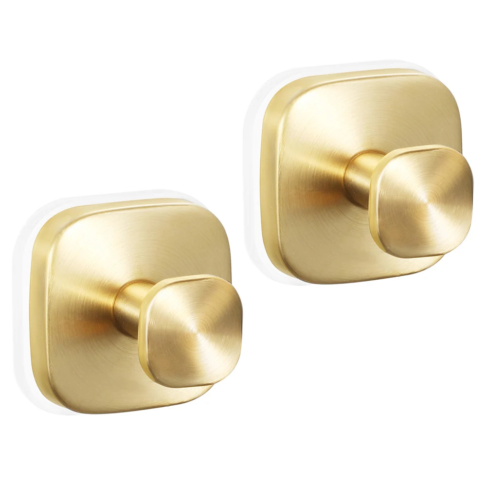 Reusable Stainless Steel Hook with Powerful Suction Cup for Smooth Non-Porous Surfaces Including Tiles and Mirrors