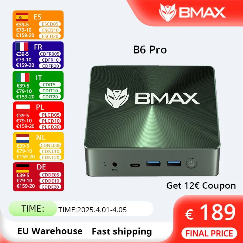 BMAX Pro: La Scelta Perfetta per un Mini PC Potente e Versatile