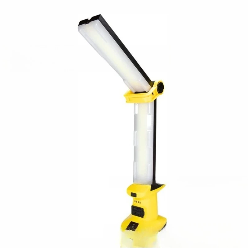 Magnetic charging work light, rotatable folding work light maintenance light