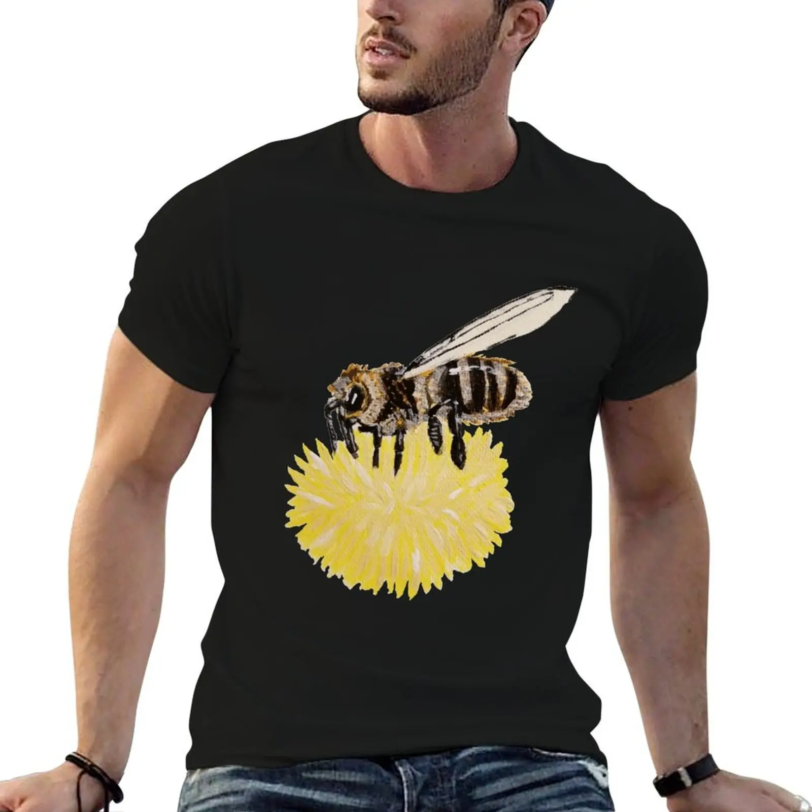

Grandpa's Bee T-Shirt t shirts cotton 100% man t shirt cotton high quality man t shirts for men casual T-Shirt