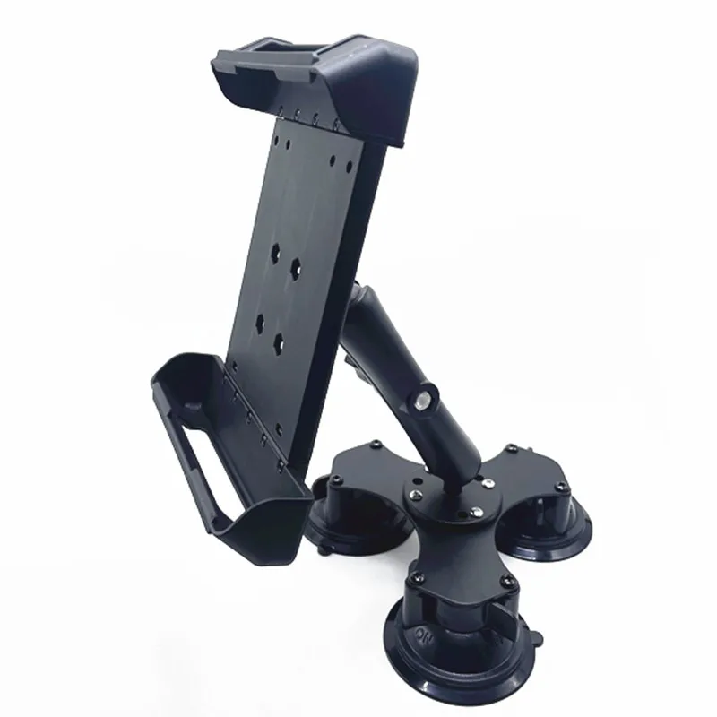 Triple/Dual ดูดแท็บเล็ต Mount 1 นิ้วสําหรับ 7 "-8" แท็บเล็ตสําหรับกระจกหน้ารถและแดชบอร์ดสําหรับ Ram Mounts