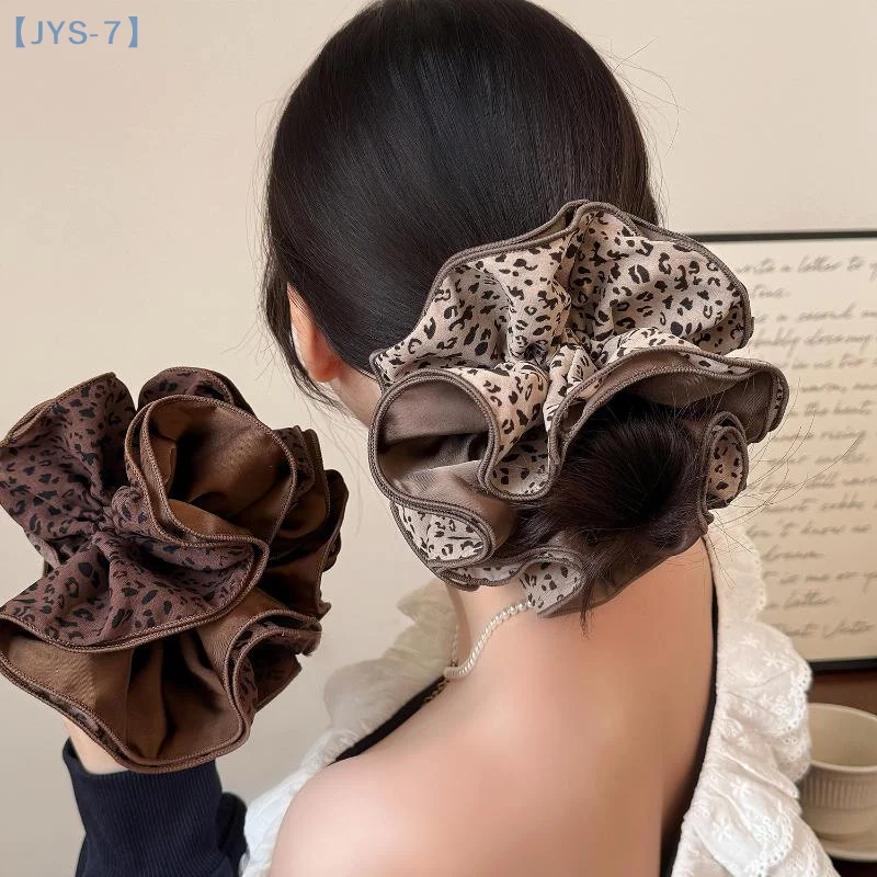 【JYS-7】 Scrunchies per capelli in pizzo scozzese postale per ragazze da donna Porta coda di cavallo Elastici per capelli Corda elastica per capelli Accessori per capelli