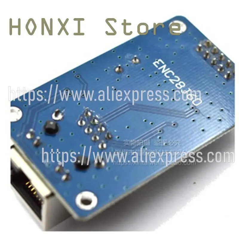 1PCS Wide version ENC28J60 module SPI interface/Ethernet/Internet 51 / AVR/ARM/modules/PIC code