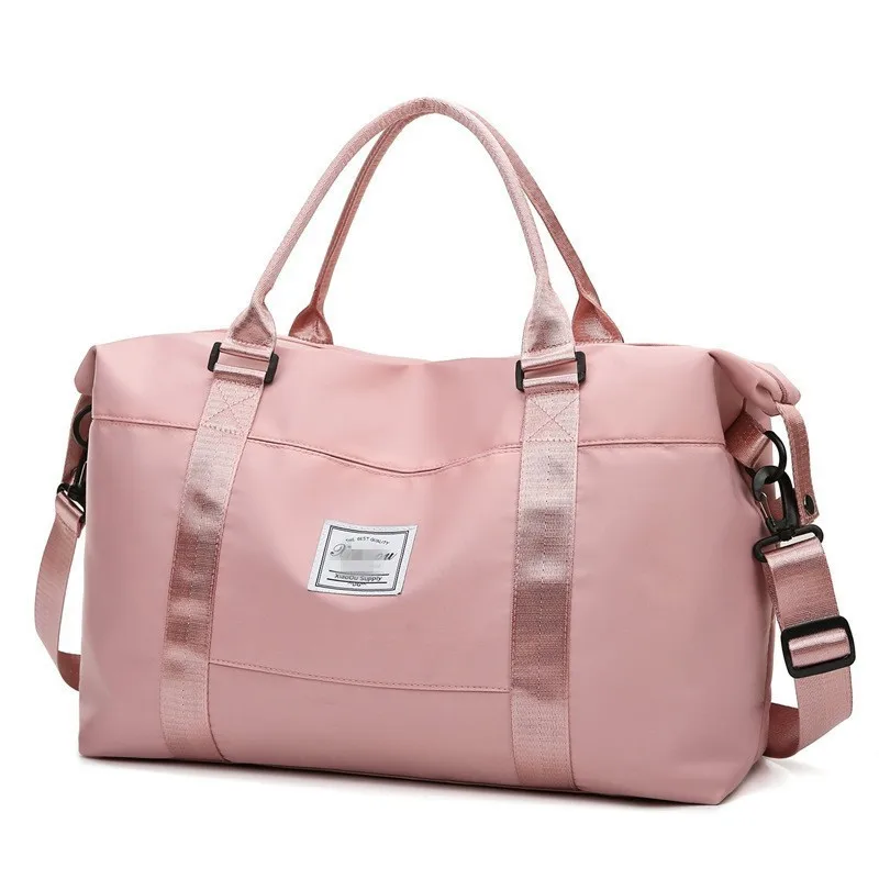 Small size dry wet separation fitness bag, waterproof handheld travel bag