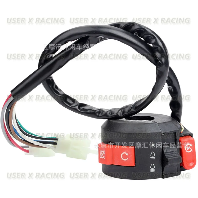 

USERX Universal Motorcycle Three function switch for Dirt Bike 47cc 49cc bike QUAD ATV 50cc 70cc 80cc 90cc 100cc 110cc 125cc