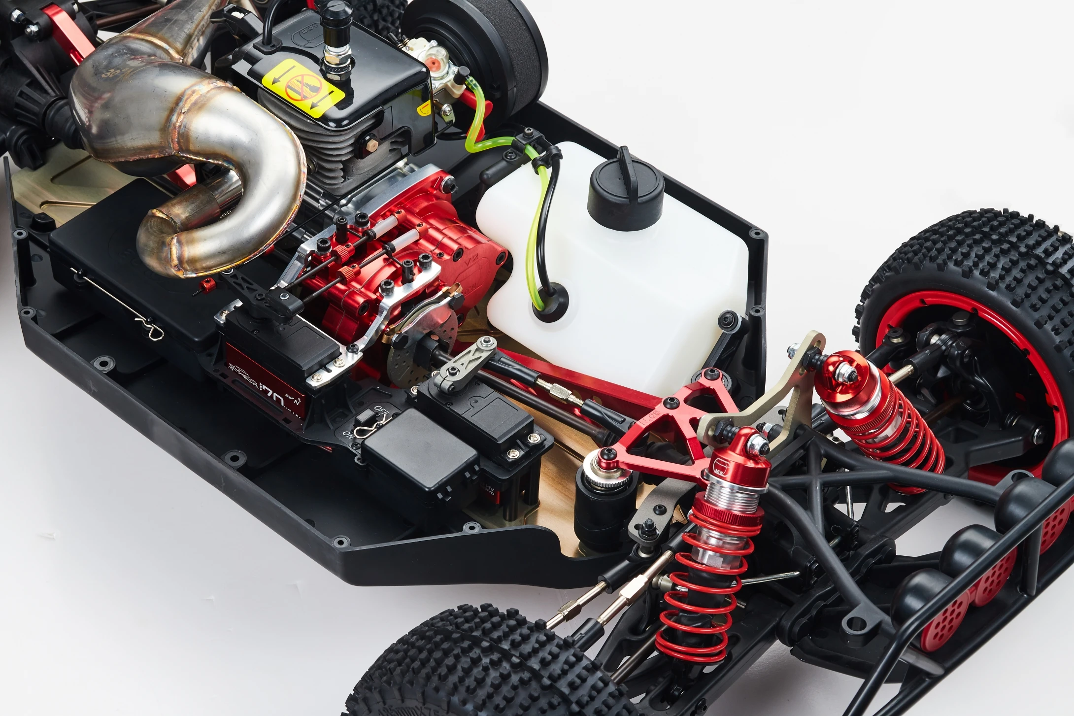 New gasoline-powered Bws 30°N1/5 large-scale gasoline-powered 38cc large-displacement remote control model car DTT-7S 2.0V2