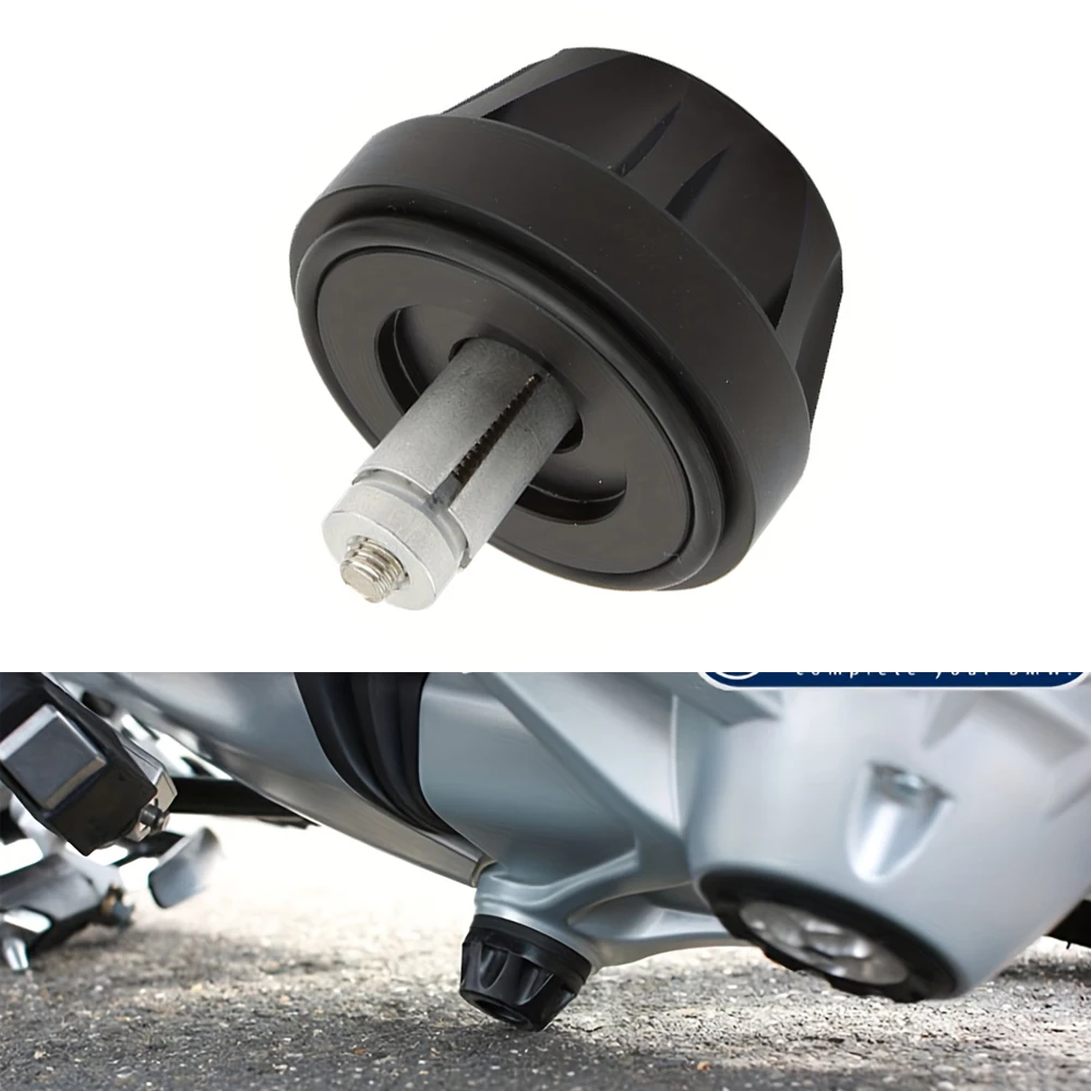 Carcaça de acionamento final preta para motocicleta, protetor deslizante de cardan para bmw r nove t r1200gs/r bmw k 1300 gt