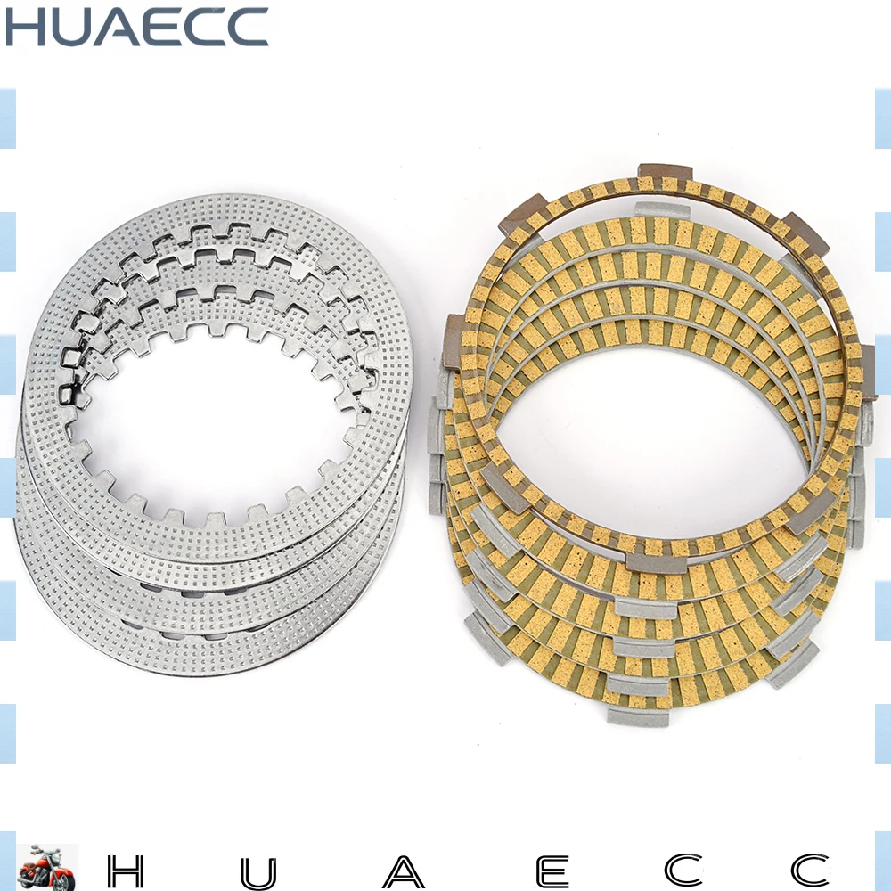 Clutch Friction Steel Plates Disc for Honda CRF230 CRF230L CRF230M Supermoto FTR223 MC34 XL230 NC36 22201-KBG-A00 22201-KBW-900