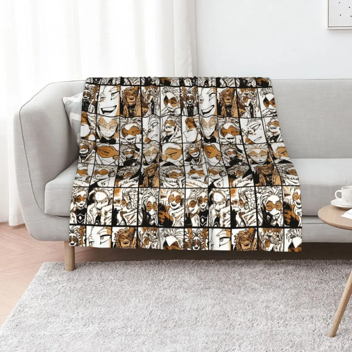 

Hawks - manga color version Throw Blanket Sofa Quilt Furrys Beach Camping Blankets