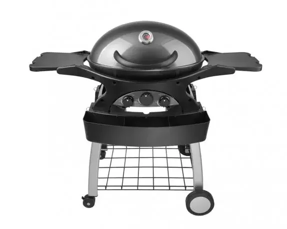 Portable Gas BBQ Grill 3burners Gas Grill Outdoor Stainless Steel Enameled Cast Iron Support Weiber Grill Accessories