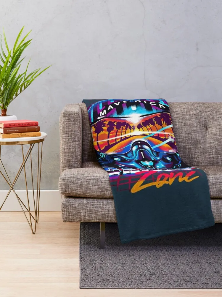 Maverick Danger Zone Throw Blanket anime blankets and throws Luxury Throw Dorm Room Essentials Blankets