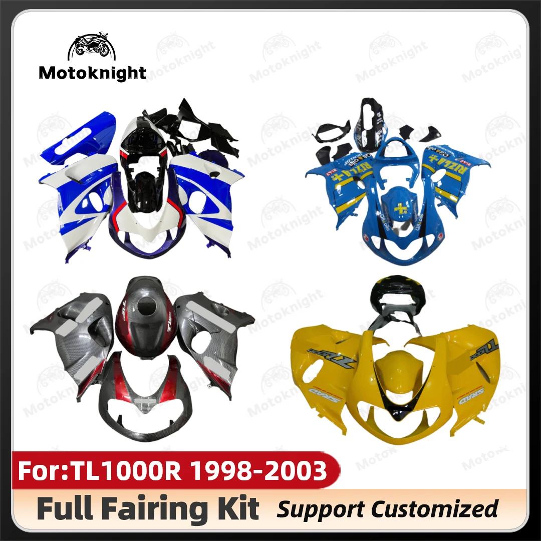 

Обтекатели мотоцикла, комплекты кузова, подходящие для TL1000 TL1000R 1998 1999 2000 2001 2002 2003 98 99 01 02 03, полный комплект обтекателей ZXMT