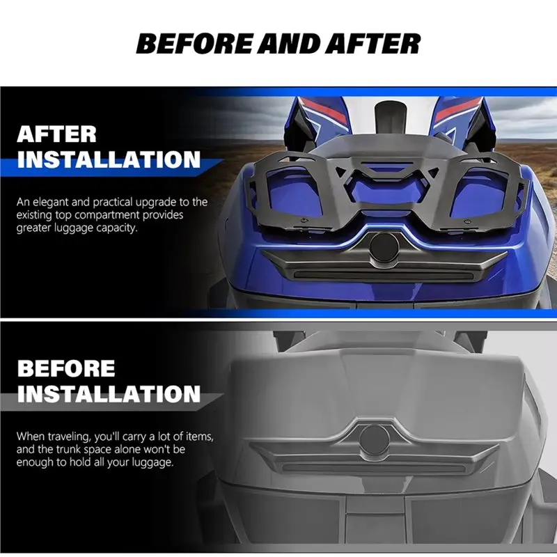 WF-Rear Luggage Rack Support Shelf For BMW R1300RT R1300 RT R 1300 RT 25-TOP CASE Racks Carrier Enlargement Motorcycle