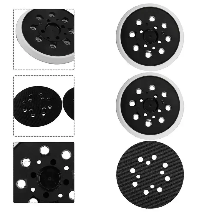 

3/2/1pcs 5 Inch 125mm Backing Pad Sanding Pad For Bosch PEX 300 AE 400 AE 4000 AE PU Hook And Loop Backing Pad Sanding Pads
