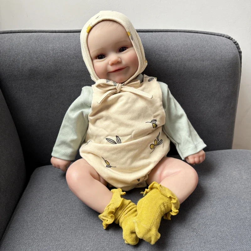 

50 см кукла реборн Maddie, реалистичная кукла, 3D кожа с видимыми венами Muñecas, настоящие детские куклы