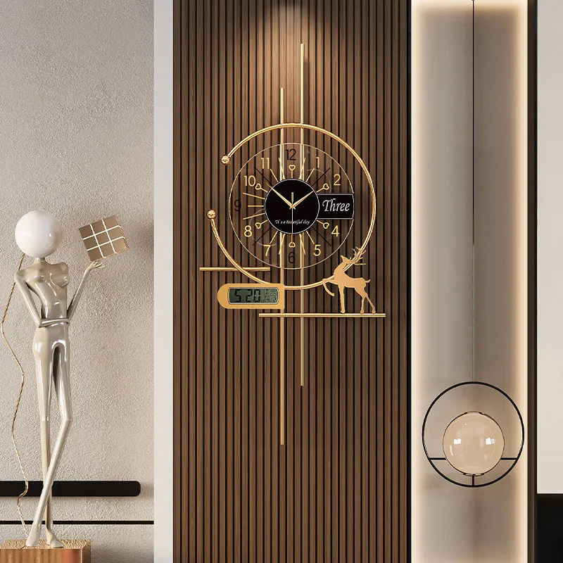 Office Italy Wall Clock Quiet Unique Electronic Living Room Wall Clock Plane Eletric Horloge Murale Design Moderne Decorarion
