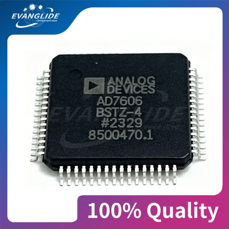 1 PCS/LOT AD7606BSTZ-4 AD7606BSTZ-6 LQFP-64 4/6 channel Analog-to-Digital Conversion Chip