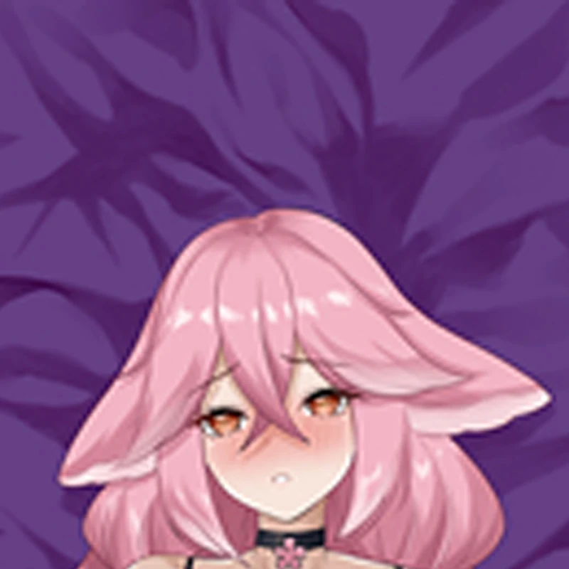 

Anime Dakimakura Pillow Case Nyatasha Nyanners Sexy and Busty Beautiful Girl Double-Sided Halloween