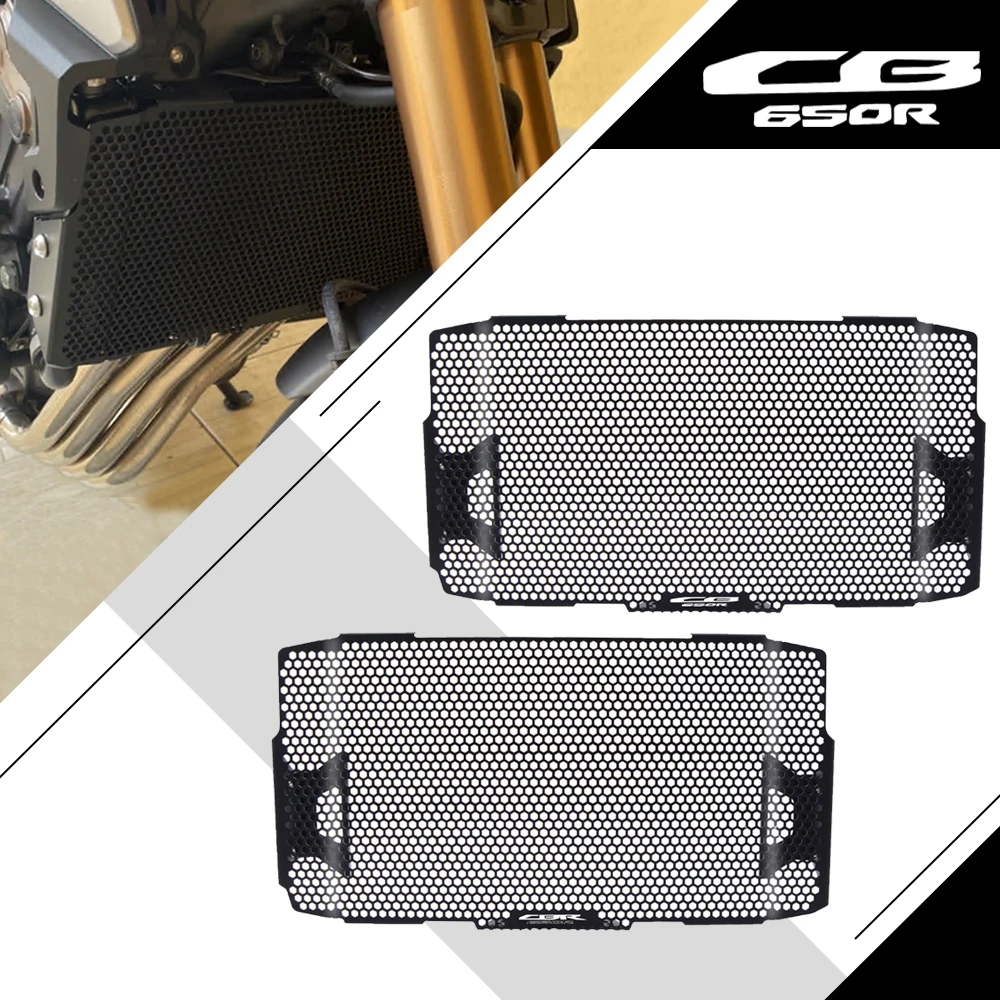 

For Honda CB650R CBR650R CB CBR 650R 2019 2020 2021 2022 2023 2024 2025 Motorcycle Radiator Guard Grille Grill Cover Protector