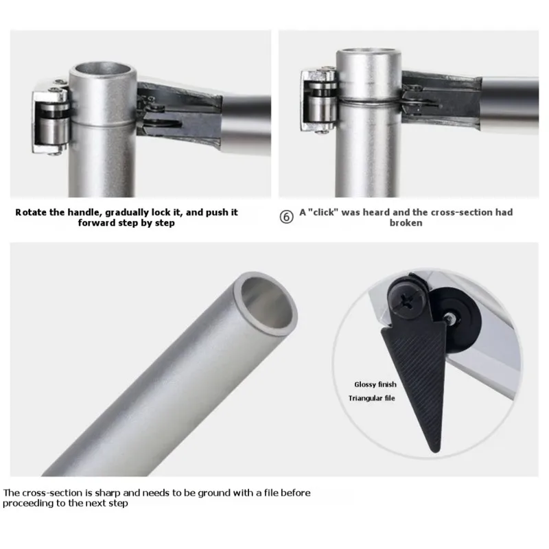 【LAST CHANCE】Aluminum Alloy MTB For Fork Pipe Cutter Tool Handlebar Seat Post Bike Repair Tool For Cutting And Shortening The Se
