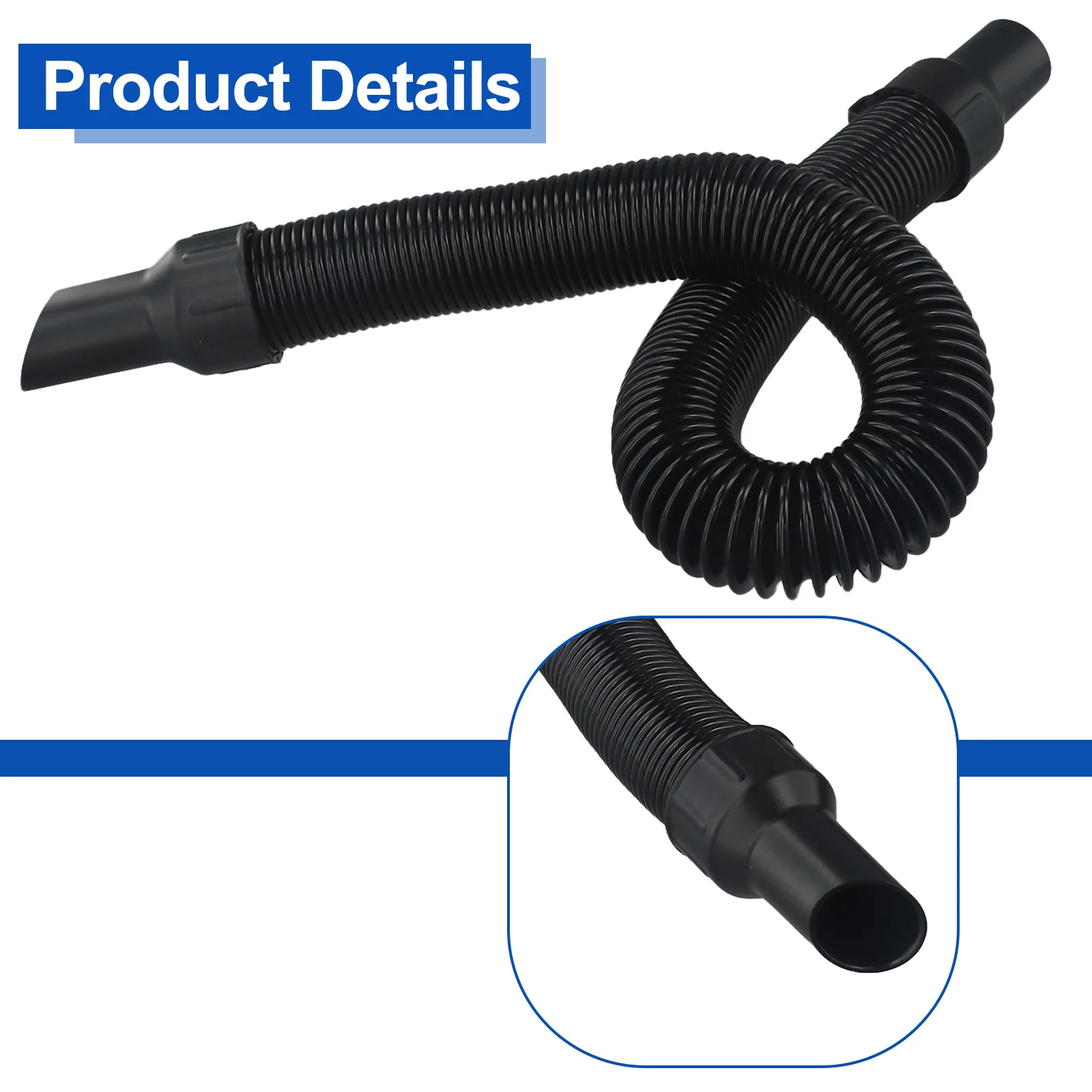 Replacement Vacuum Hose Assembly for Leaf Blower 704660053412 DCV580 Longer Length for Better Reach Easy Installation