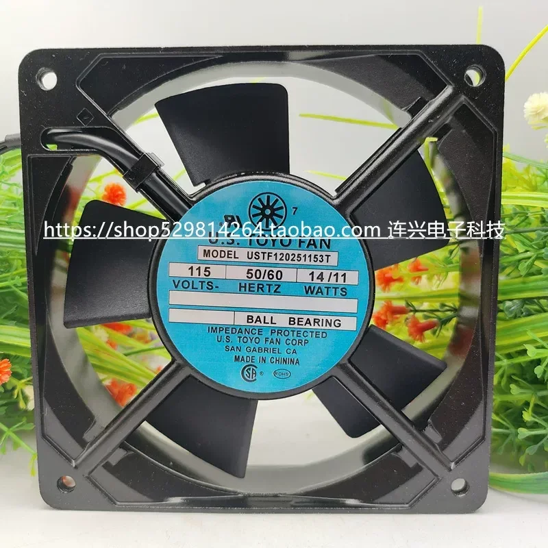 for TOYO USTF120251153T 12CM AC Cooling Fan 115V 14/11W New US Version