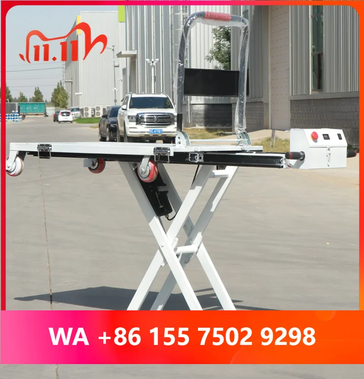 Por Transportation Cargo Hoist ehicle 80cm Lifting Platform Trol for Pickup Truck and an