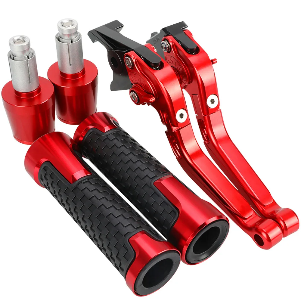 

For Benelli Jinpeng 502 TRK 502X 2018-2023 Motorcycle Accessories CNC Brake Clutch Levers Handlebar Handle Grips Ends