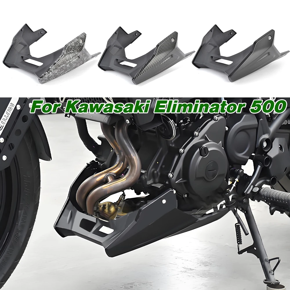 

For Kawasaki Eliminator 500 2024 2025 Motorcycle Engine Chassis Lower Fairing Guard Cover