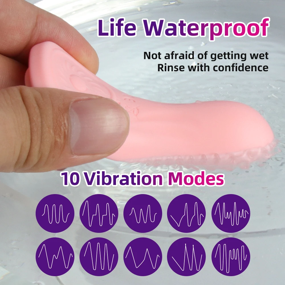 Panties Vibrator Female Wearable Mini Vibro Adult Toys Clitoris Stimulator Remote Control Vibrating Massager Sex Toys For Women