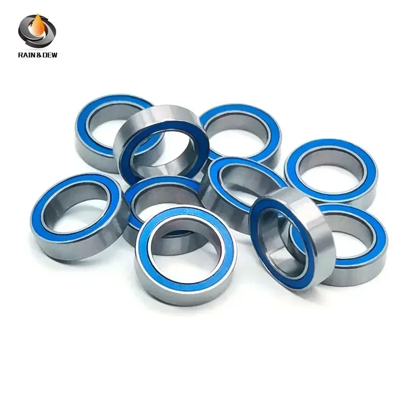 

10Pcs 6700RS Bearing 10x15x4mm ABEC-7 Hobby Electric RC Car Truck 6700 RS 2RS Ball Bearings 6700-2RS Blue Sealed