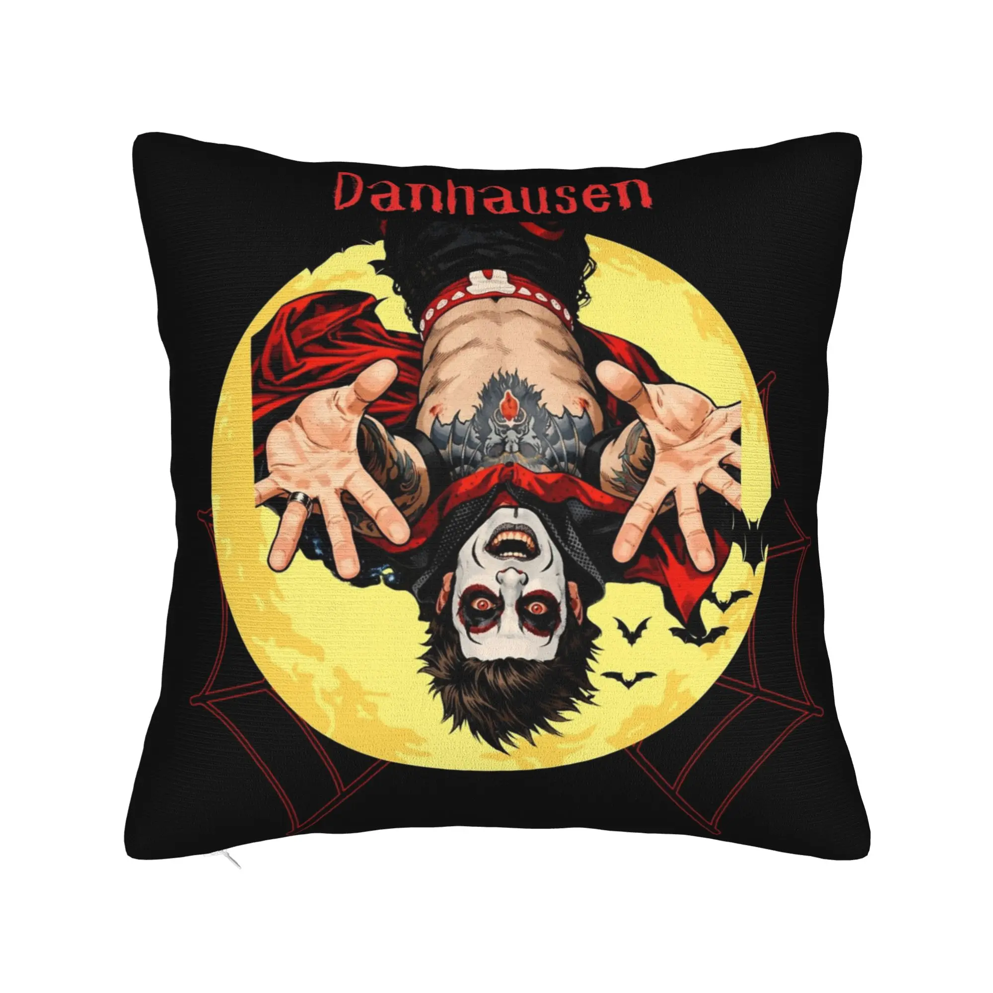 Danhausen Wrestlers Pillowcase Polyester Cushion Cover Decorative  Pillow Case Cover Home Zipper 45X45cm