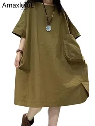 Max LuLu 2024 modne ciuchy moda damska luźne długie sukienki na co dzień damskie luksusowe Vintage Harajuku klasyczne eleganckie Vestidos