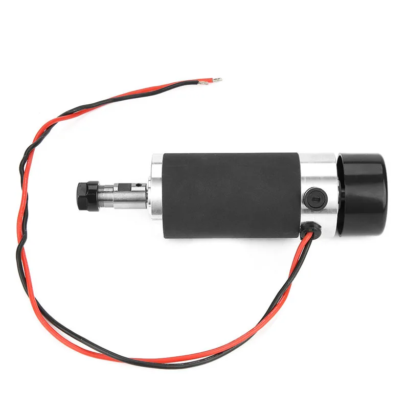 

Подходит для внешней угольной щетки ER11, 48 В, 300 Вт, матовый высокоскоростной двигатель шпинделя с воздушным охлаждением, шпиндель печатной платы гравировального станка