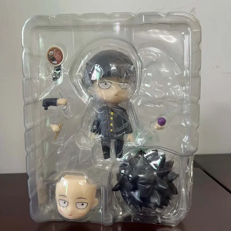 Anime Figure 1922 Mob Psycho 100 III Arataka Reigen 1913 Shigeo Kageyama Action Figure Model Toys Joint Movable Doll Desk Decor