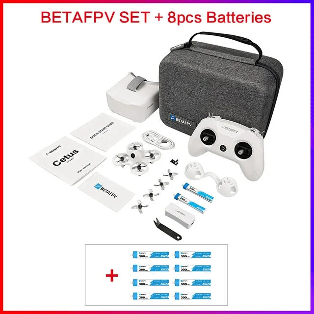 8 sztuk/partia BETAFPV BT2.0 1S 300mAh bateria 4.35V 30C/60C Lipo dla Cetus FPV gogles malutki dron Meteor65