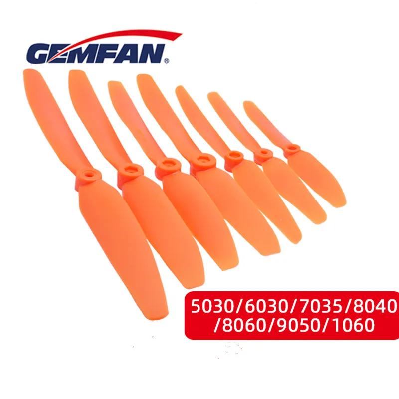 Direct Dirve Props Size 5030 6030 7035 8040 8060 9050 1060 10pcs/Lot Electric Model Airplane Propeller Plastic Gemfan Propeller