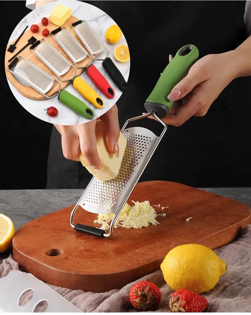 Stainless Steel Cheese Shred Planer Cheese Grinder Multifunctional Chocolate Planer Slicer Butter Planer Dessert Kitchen Tool