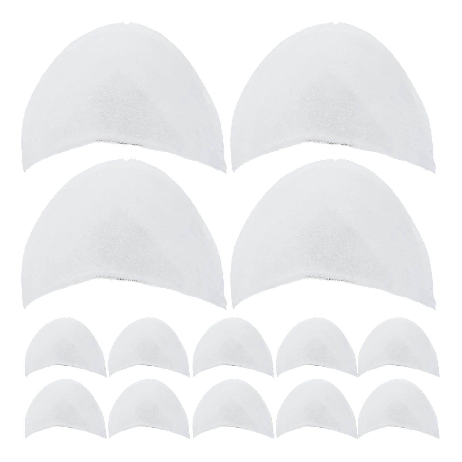 

50Pcs Shoulder Pads Ultra Soft Stretchable Lightweight for Suits Blouses Knitwear Washable Reusable Daily Wear
