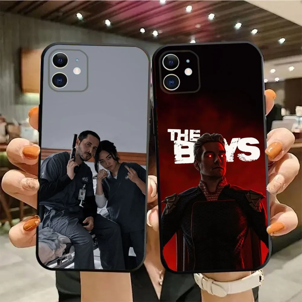 The B-Boys TV Series Phone Case For iPhone15,14,13,12,11,Pro,Max,Plus,Mini,X,XS,XR,8,7,6,S,Plus,SE Soft Black Case