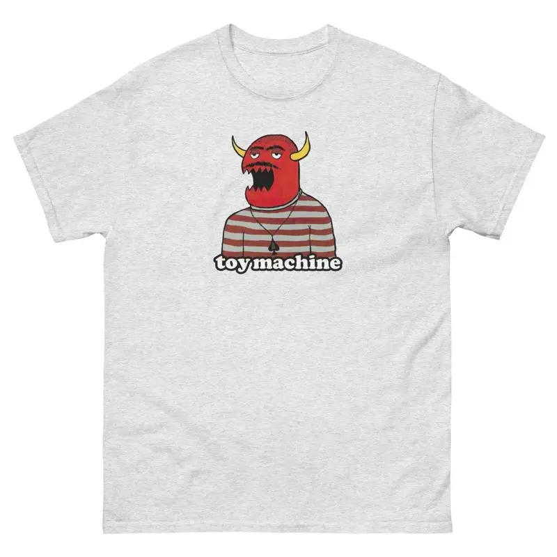 Toy Machine Skateboards Devil Stripped Shirt Retro Skate T Design