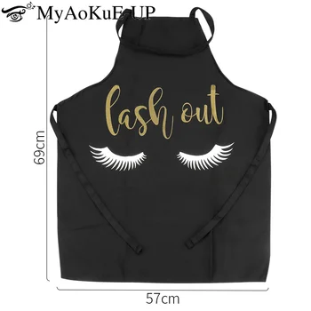 1 יחידה מכנסיית ריסים למבוגרים ביתית לבישול, אפייה וניקוי, מטפחות נשים למטבח, ציוד להארכת ריסים, כלי איפור