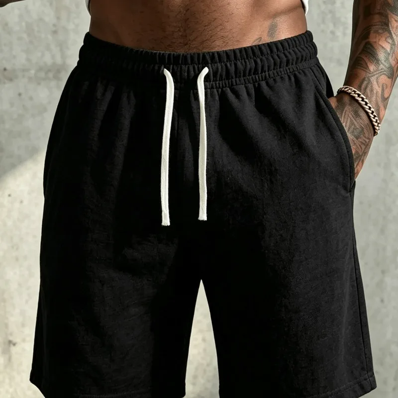 Men's Summer New Loose Fit Casual Sports Shorts Retro Punk Men's Casual Shorts Summer New Style