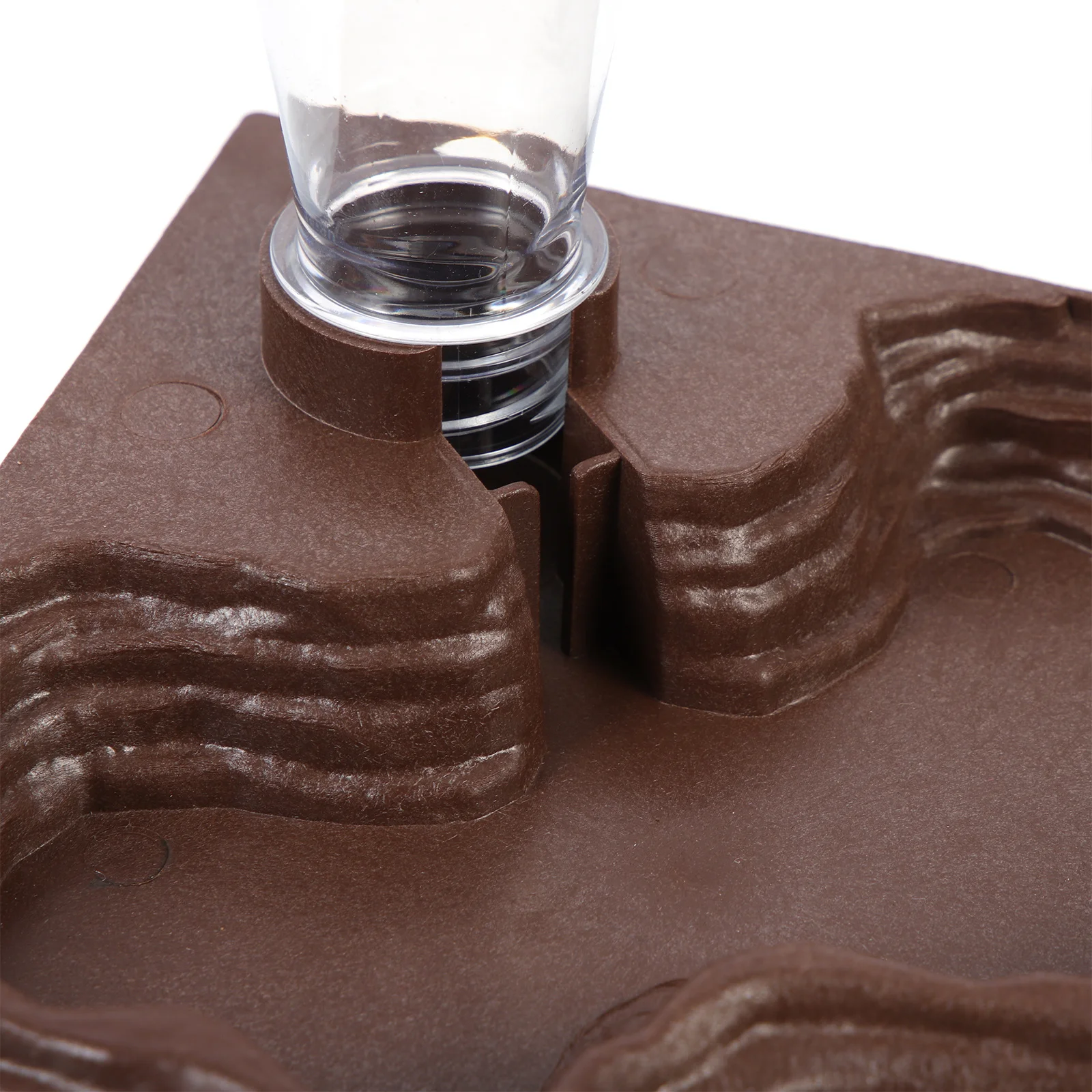 

Automatic Reptile Waterer High-End Compact Floor Standing Dish for Small Reptiles Daily Use Convenient Tortoise Waterer Reptile