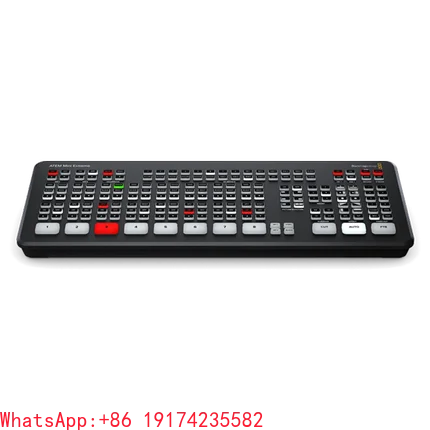 Black Magic Design ATEM Mini Extreme NICEXT 12V 8 INPUT 2 Video Switcher Live Streaming Audio