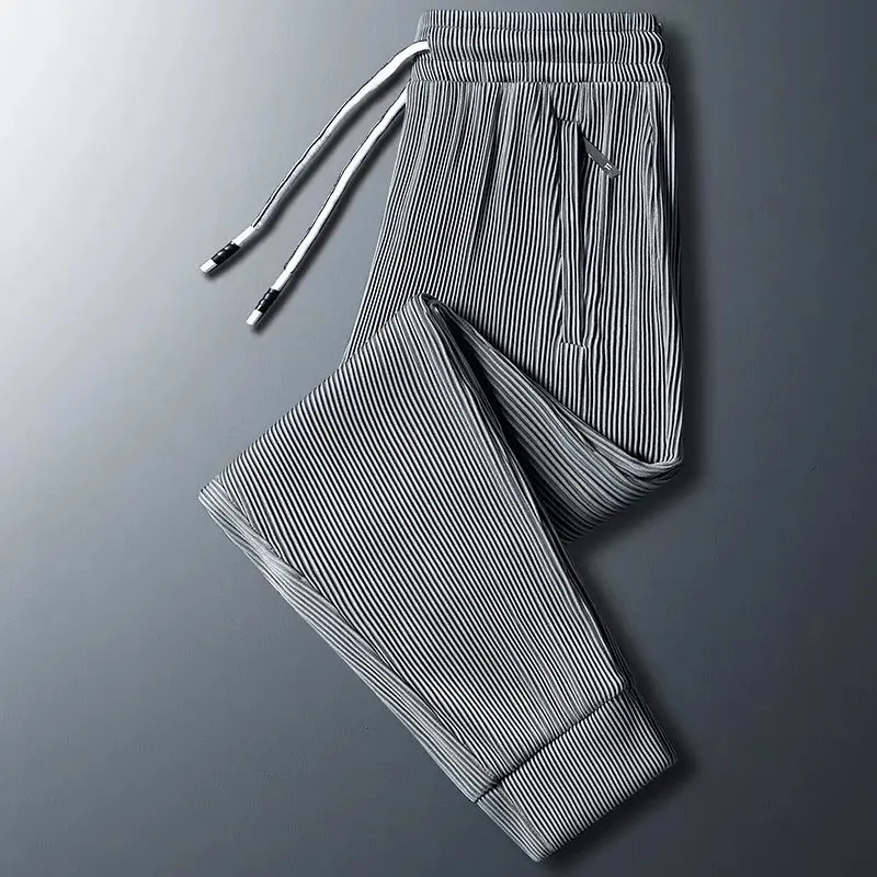 

Loose Women's Casual Pants Wide Leg Trousers Comfortable All-Match Style Korean Fashion Zipper Natural Waist Long Pants