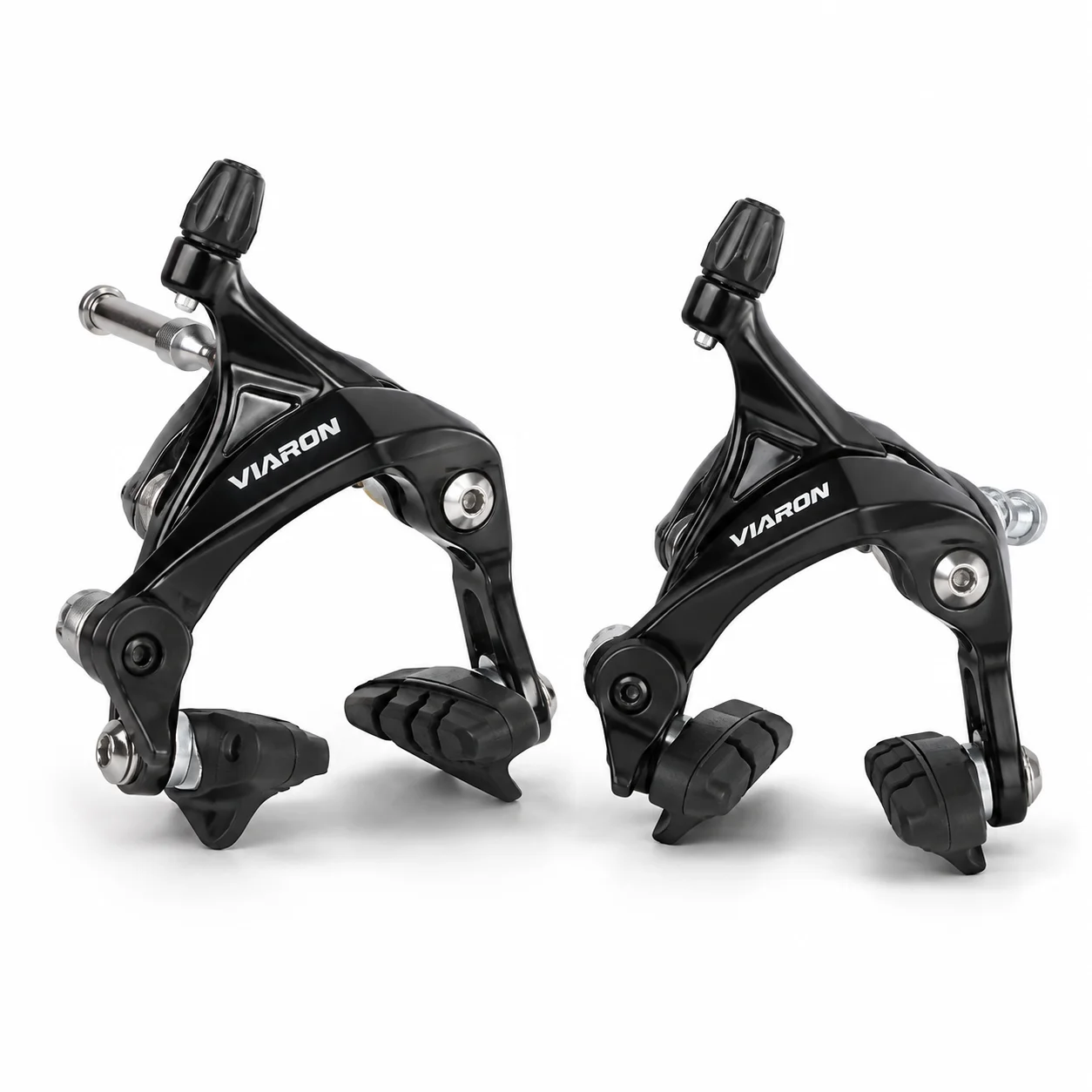 VIARON Dual Pivot Road Bike Brake Caliper Aluminum Alloy C Brake 42-69mm Reach Front Rear Set for 700C Fixed Gear Bicycle